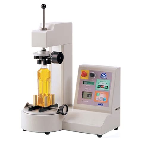 Fully Automatic Bottle Cap Torque Tester commercial|motorized cap torque tester.